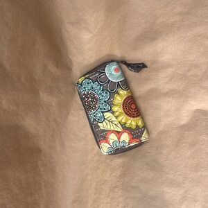 Vera Bradley Floral Patterned Long Wallet